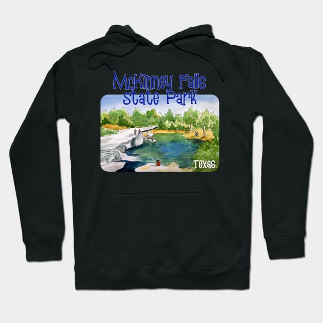 McKinney Falls State Park, Texas Hoodie by MMcBuck